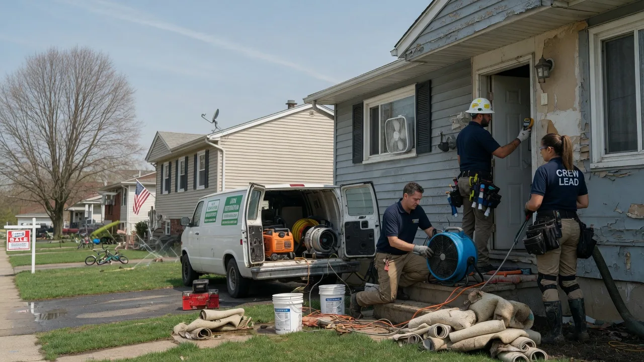 Flood Cleanup in Buena Vista, PA near me