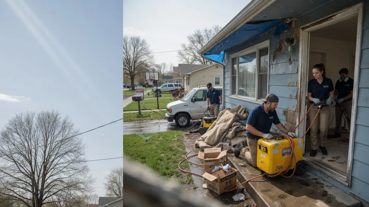 Basement Flood Cleanup in Buena Vista, PA near me